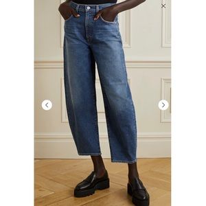 NWT Citizens of Humanity Calista High Rise Curve Tapered Jean Size 32 Color Cava